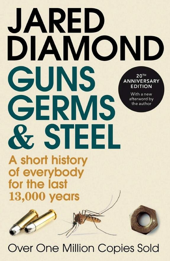 Guns, Germs, and Steel book cover