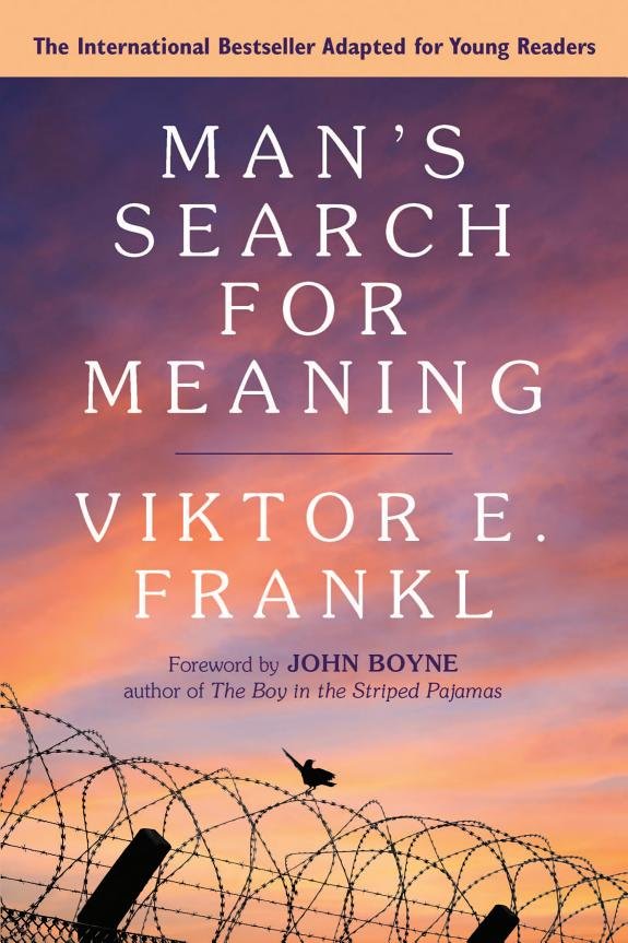 Man s Search for Meaning book cover