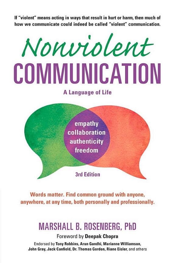 Nonviolent Communication: A Language of Life book cover