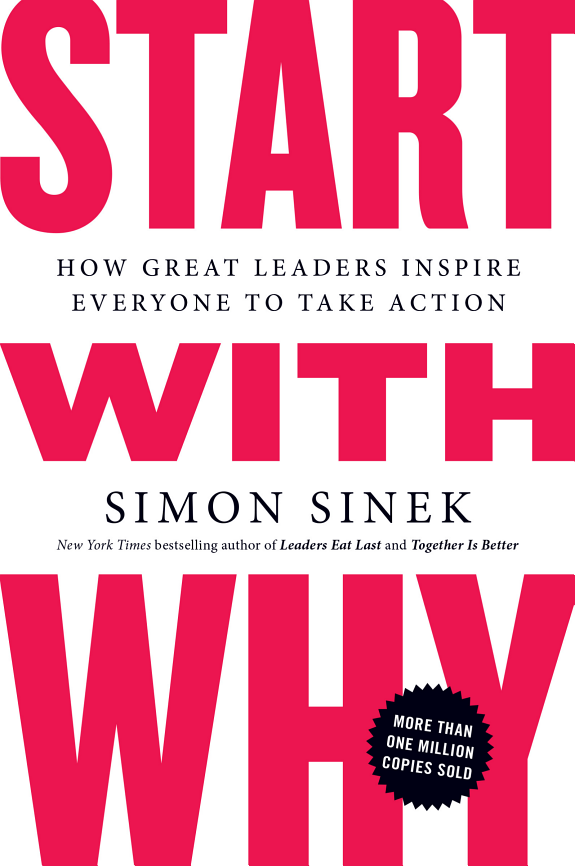 Start with Why: How Great Leaders Inspire Everyone to Take Action book cover