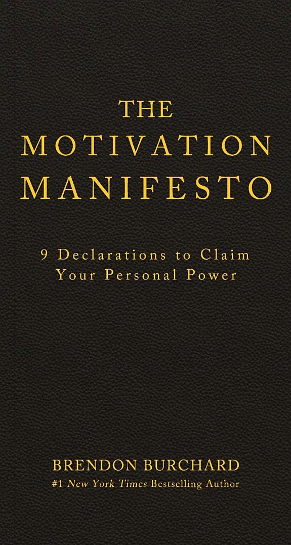 The Motivation Manifesto book cover
