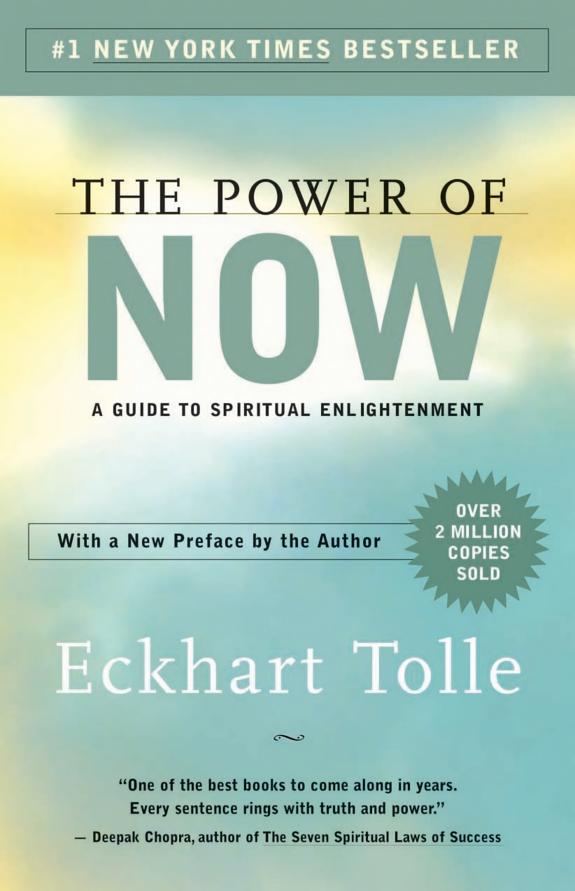 The Power of Now: A Guide to Spiritual Enlightenment book cover