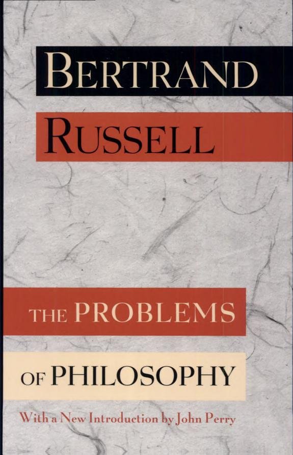 The Problems of Philosophy book cover