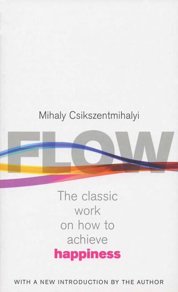 Flow: The Psychology of Optimal Experience book cover