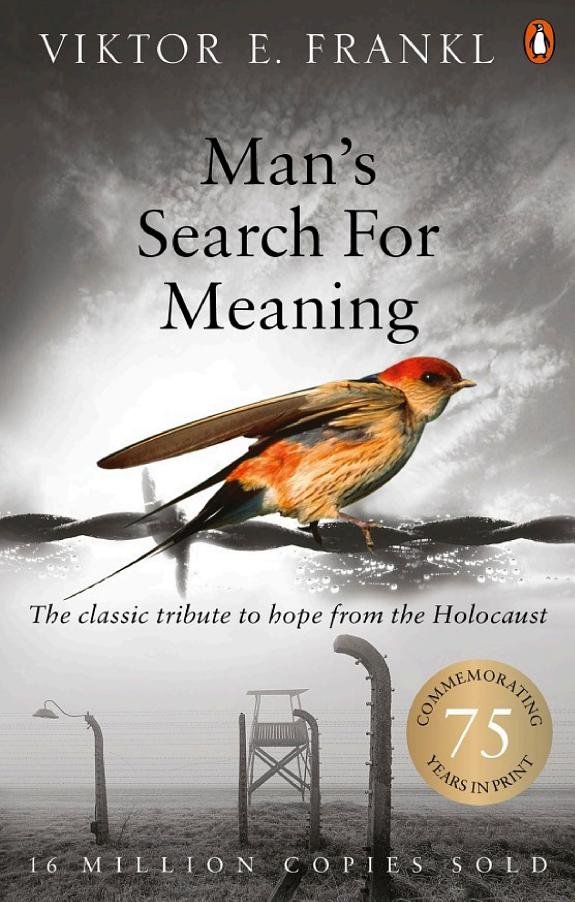 Man s Search for Meaning book cover
