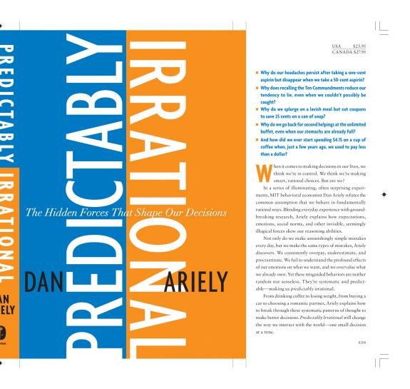 Predictably Irrational book cover
