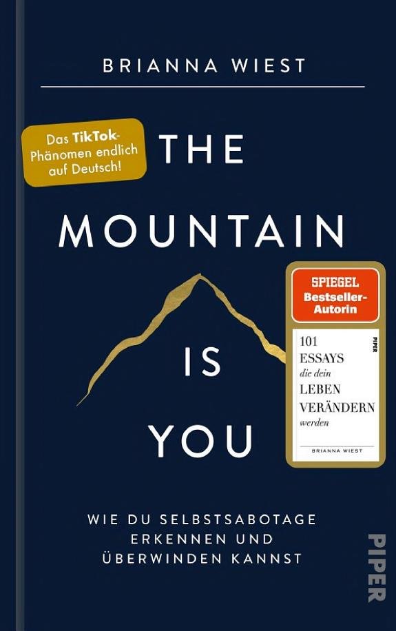 The Mountain Is You: Transforming Self-Sabotage Into Self-Mastery book cover