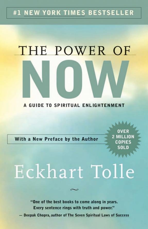 The Power of Now: A Guide to Spiritual Enlightenment book cover