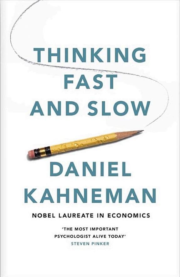 Thinking, Fast and Slow book cover